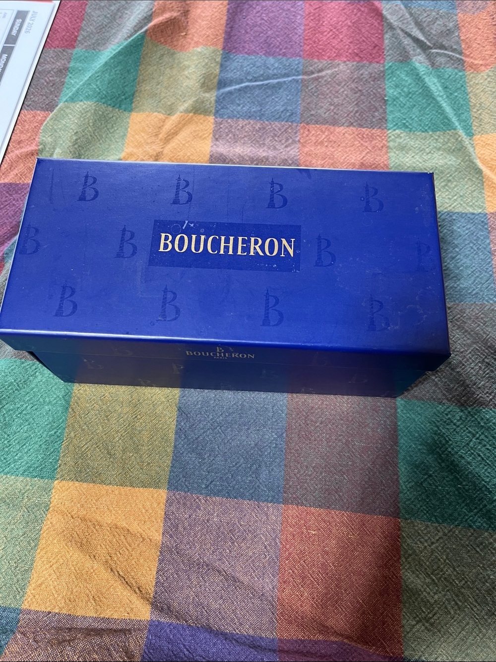 Boucheron Blue Luxury  Box empty